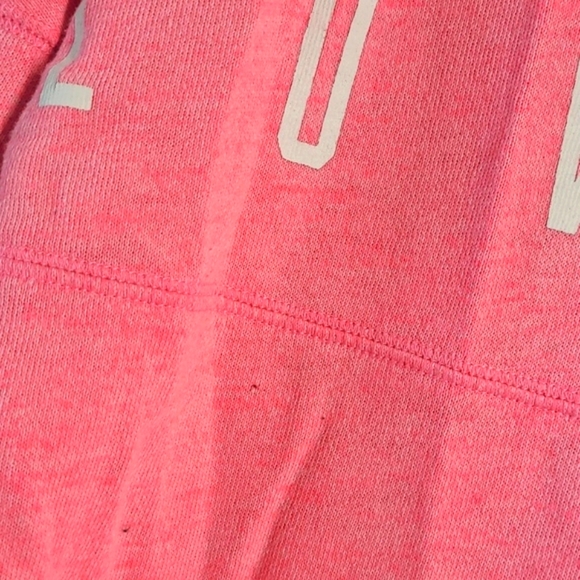 2013 Victoria's Secret PINK Oversized Logo Spellout Long Sleeve Tee Womens Sz M - Picture 13 of 16